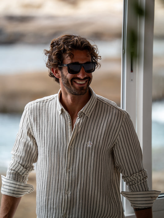 Chemise rayée bandeja