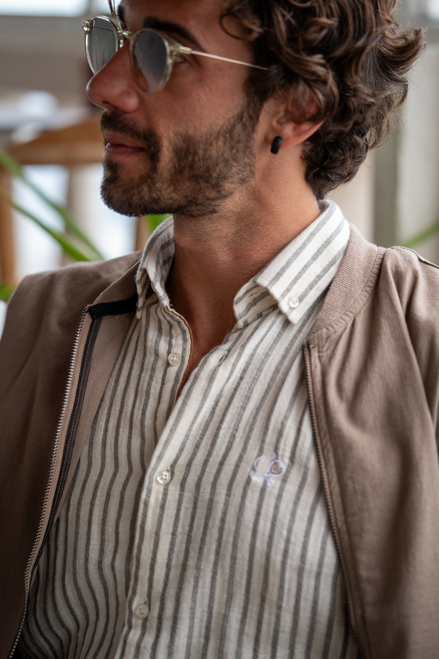 Chemise rayée bandeja
