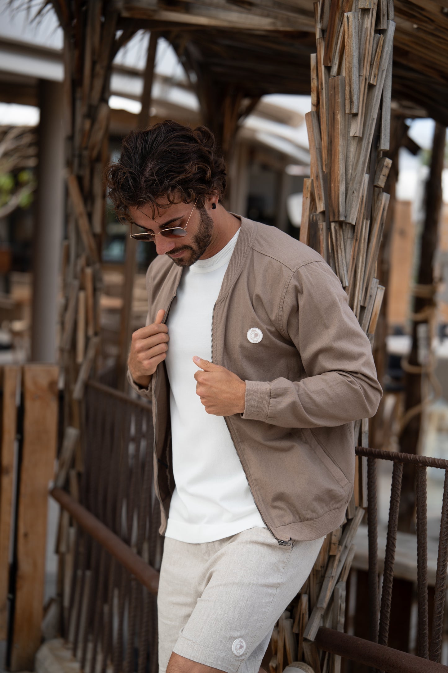 Veste camel bella
