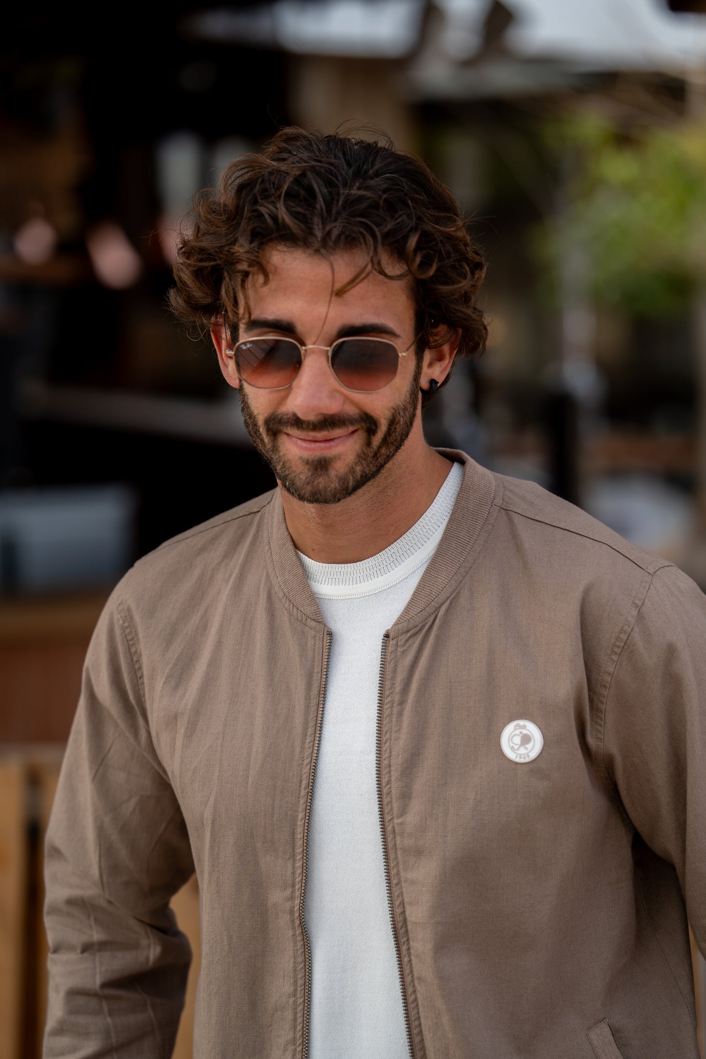 Veste camel bella