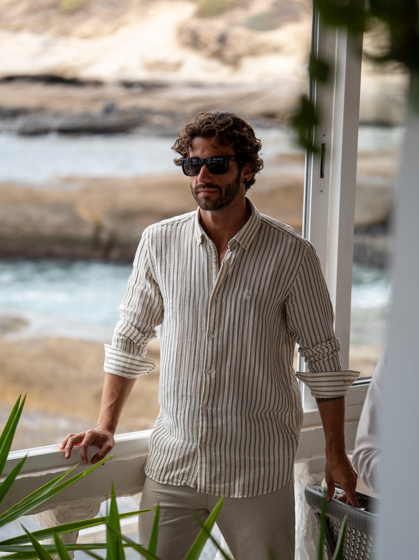 Chemise rayée bandeja