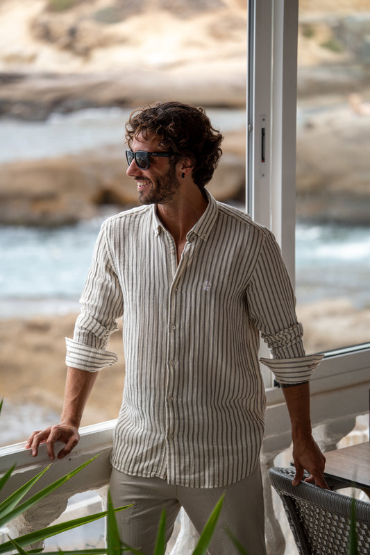 Chemise rayée bandeja