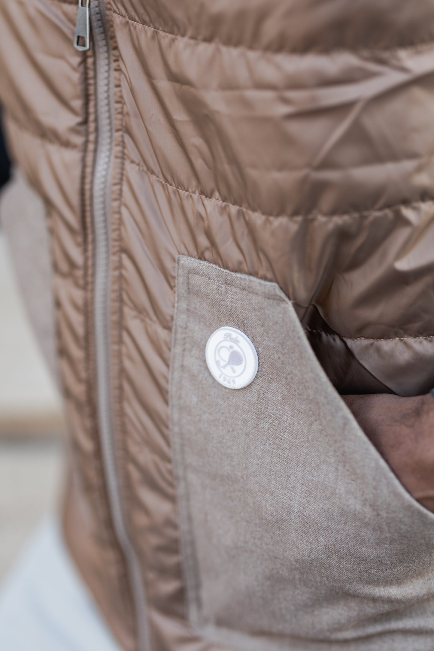 Veste sans maches reversibles