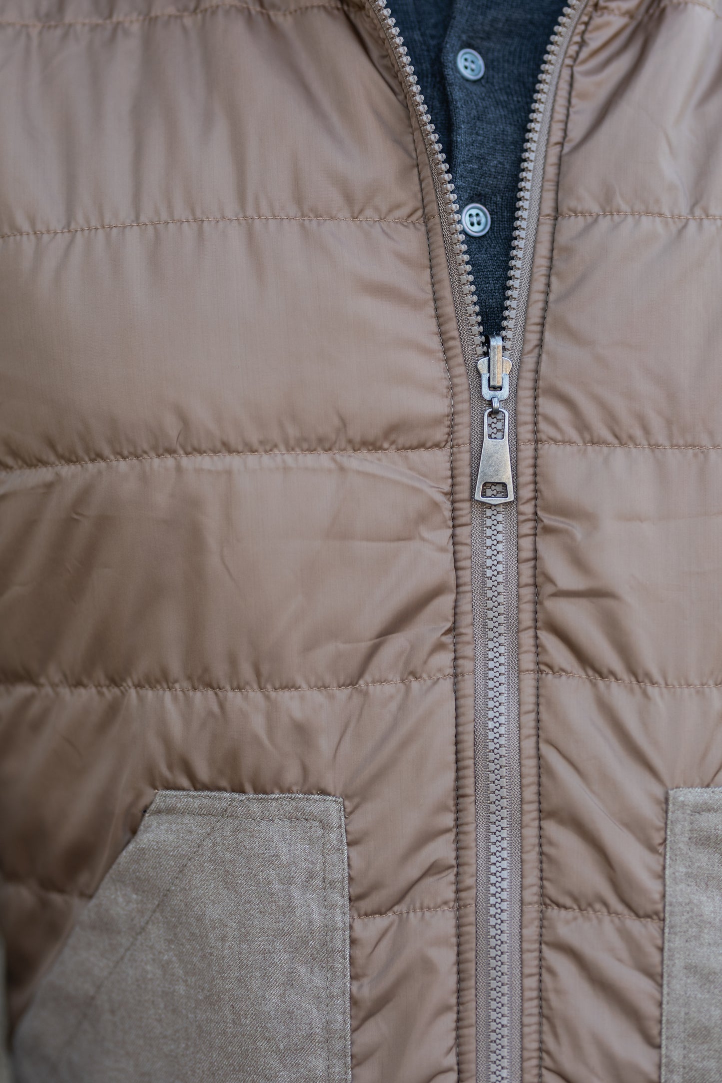 Veste sans maches reversibles