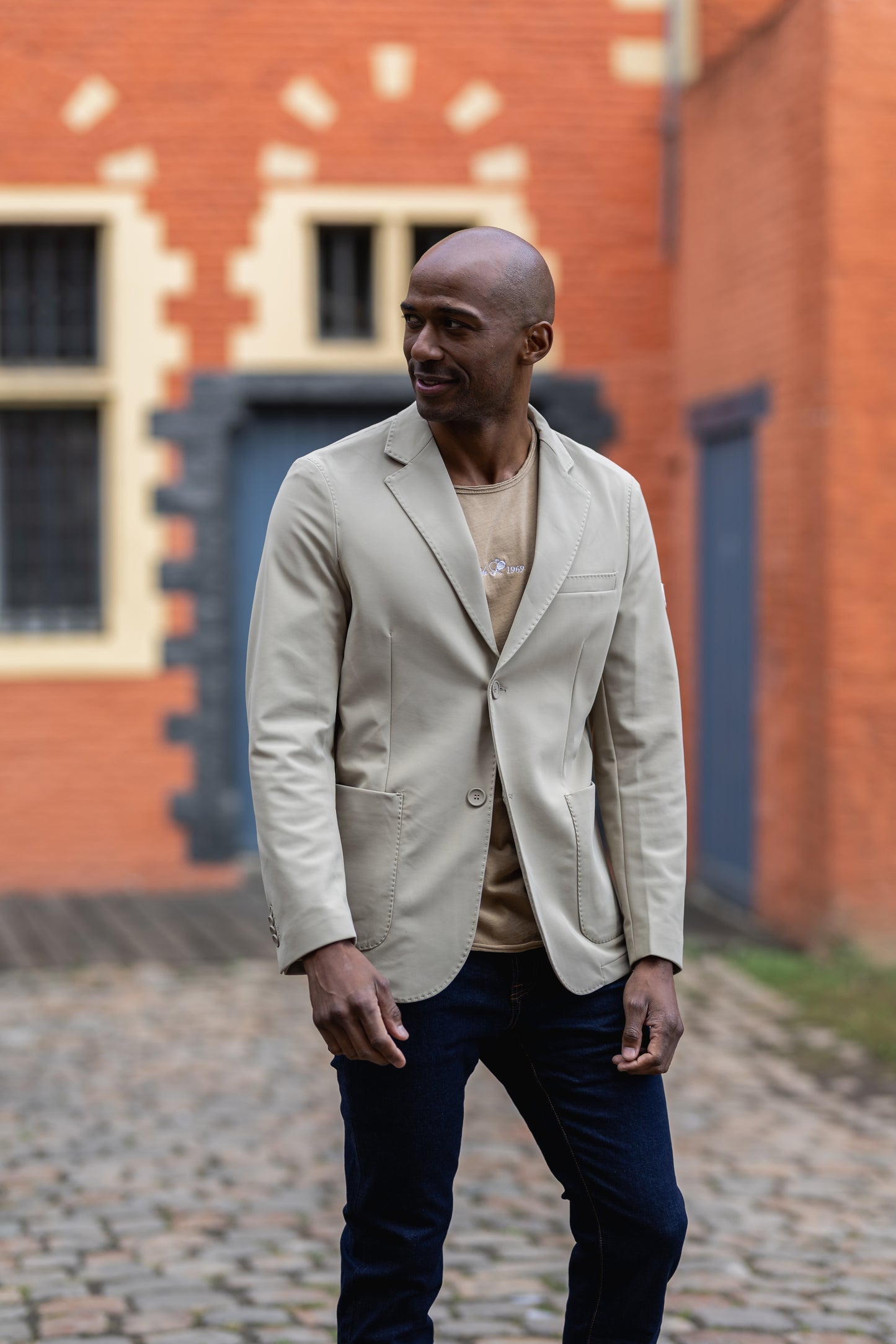 Veste blazer avec capuche amovible