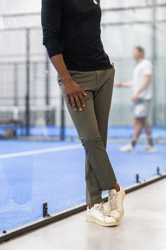 Pantalon chino technic Kaki