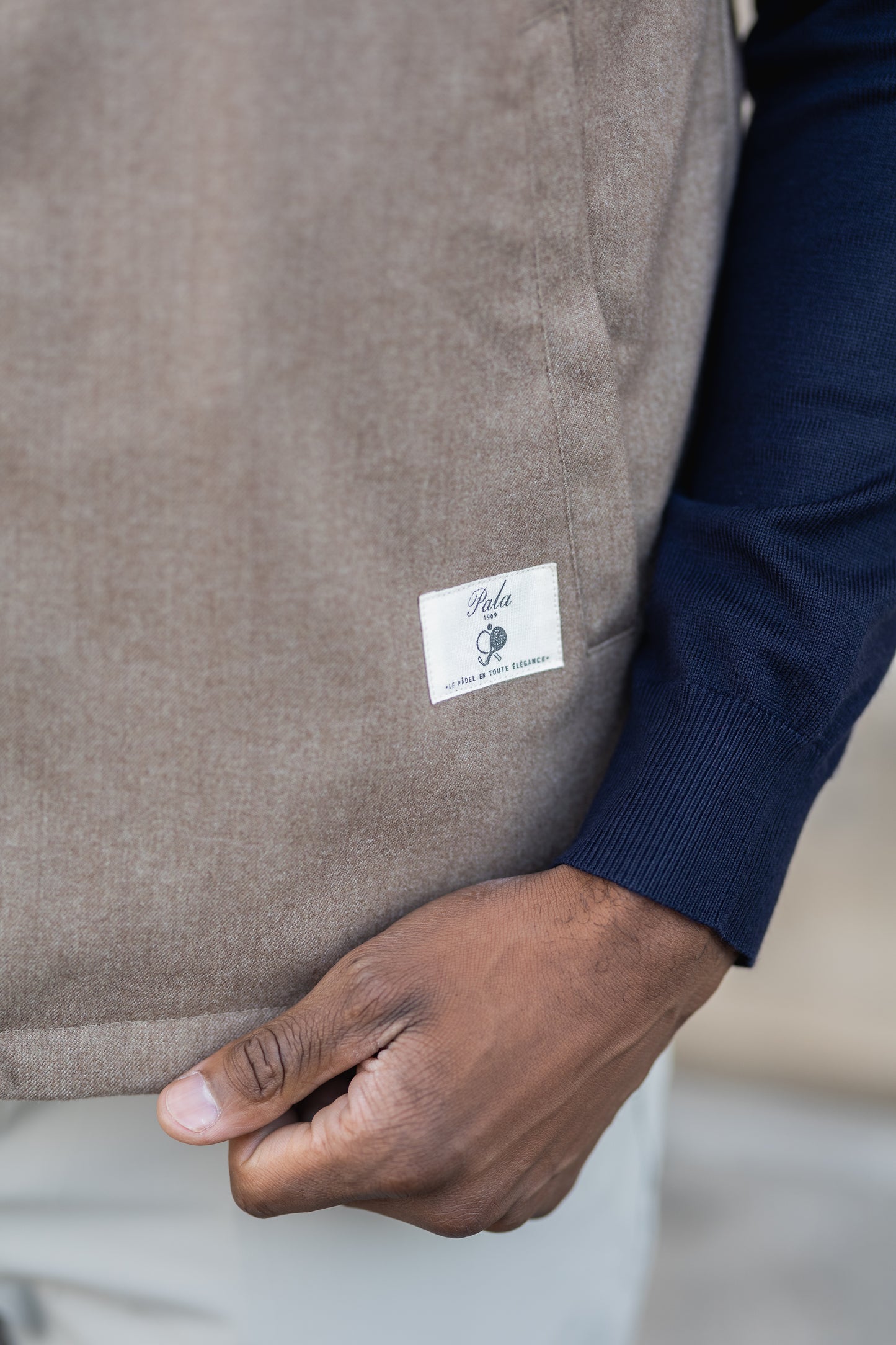 Veste sans maches reversibles